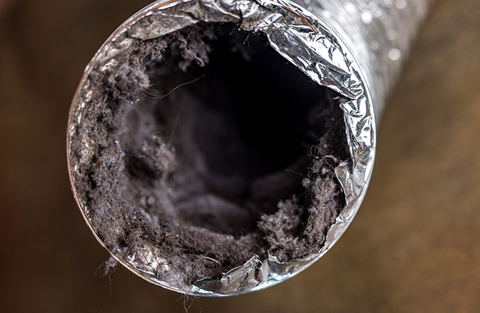 Dryer Vent Cleaning in Houston, TX by Frontier Services Group