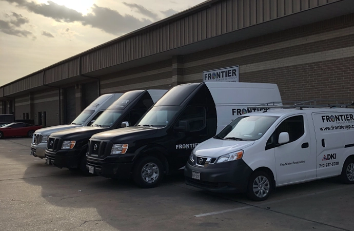 Frontier Services Group Logo - Trusted Fire Damage Restoration Specialists