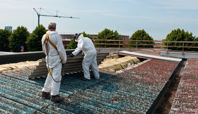 Asbestos removal abatement