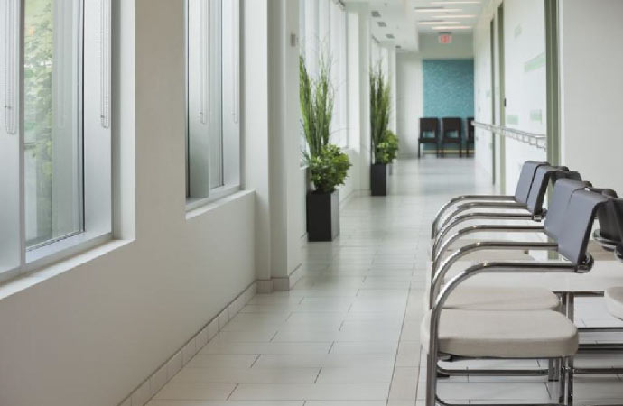 interior view of a healthcare facility