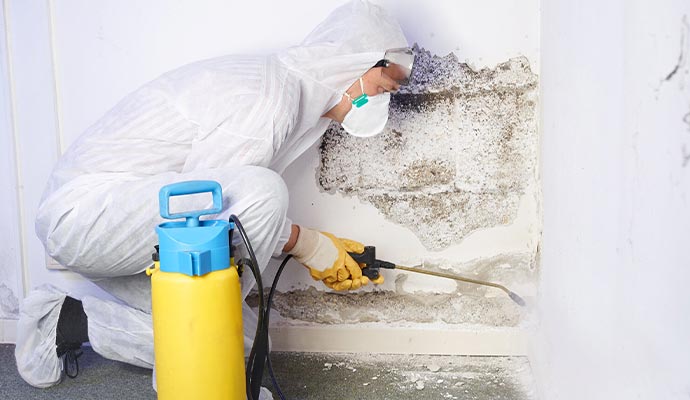 Professional mold remediation