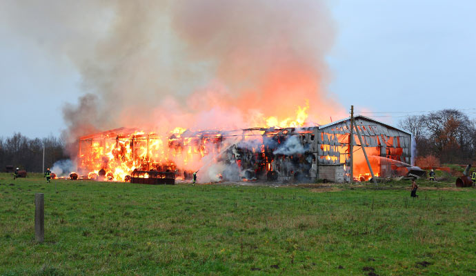 Barn Fire Damage Cleanup & Restoration in Houston