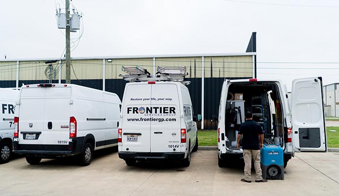 frontier vans for emergency services