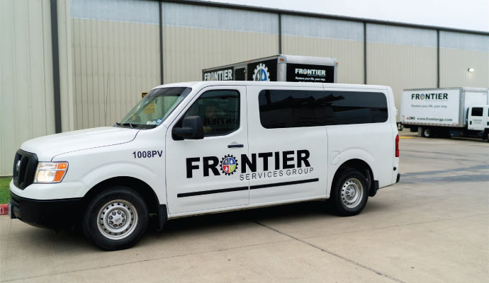 Frontier Services Group van