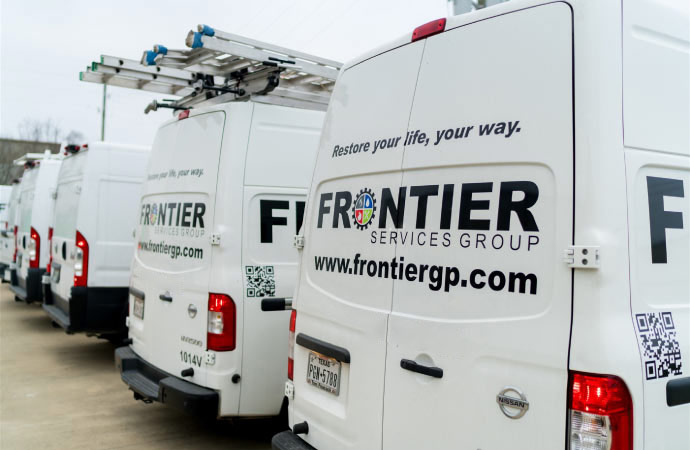 frontier service van