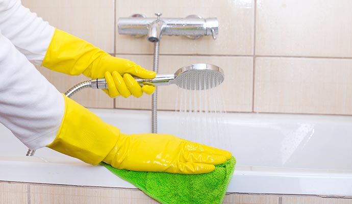 Professional cleaning tub